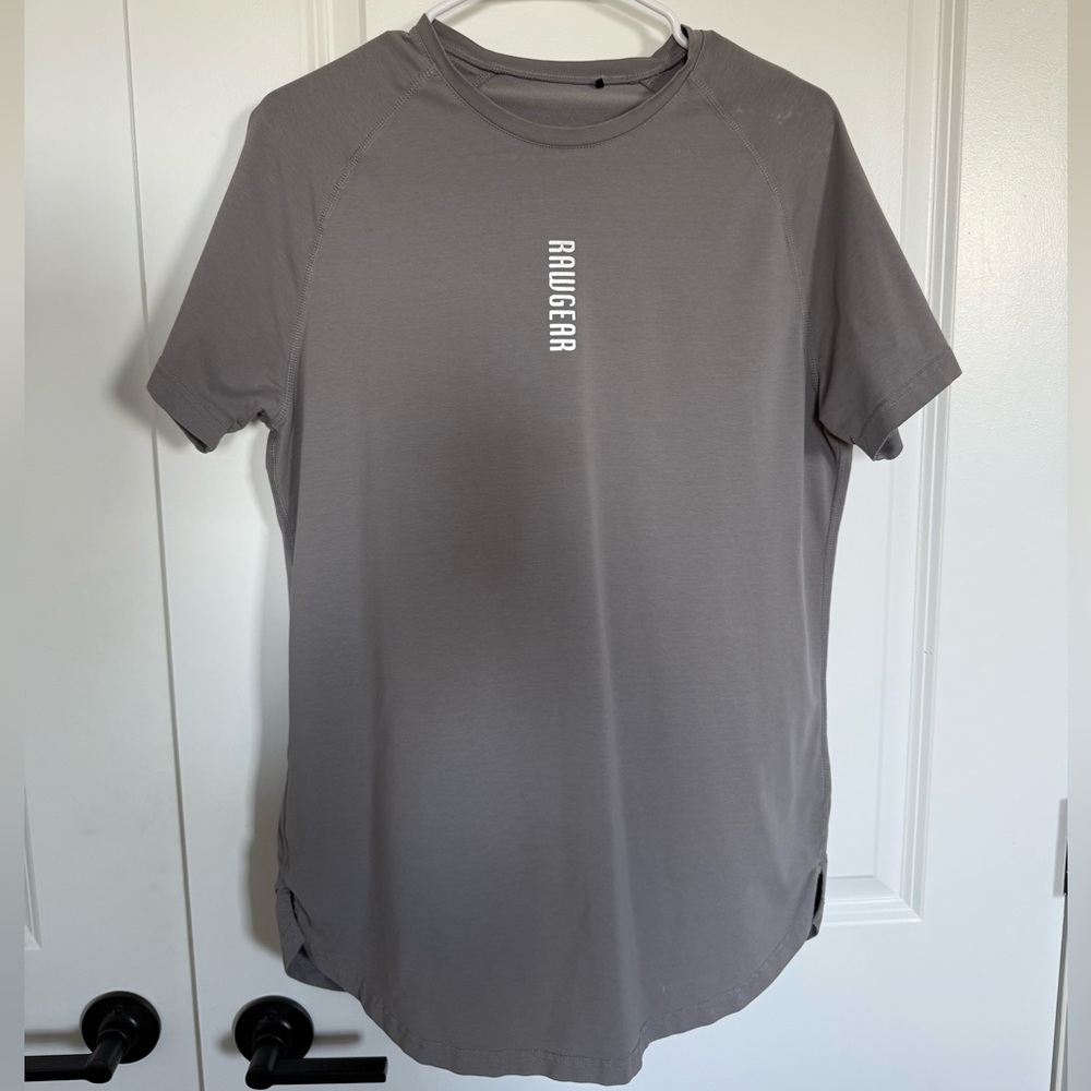 Men's RawGear Gray Active Short Sleeve Shirt